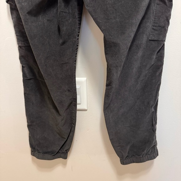 Sanctuary Grey Corduroy Cargo Jogger Pants Ankle Zipper Size Medium - Picture 8 of 11